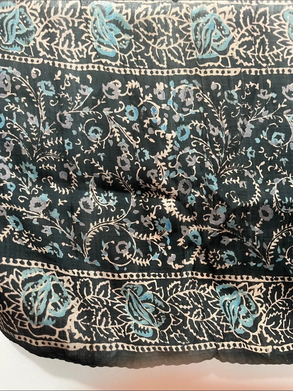 Silk scarf